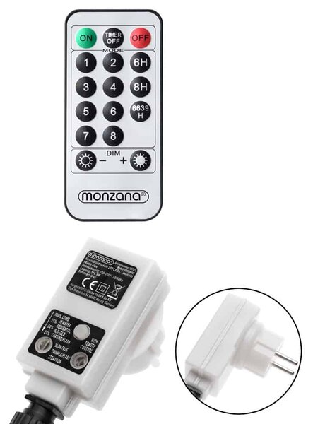 Monzana Svietiaci strom ČEREŠŇA do interiéru aj exteriéru, 180cm, modrá