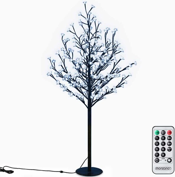 Monzana Svietiaci strom ČEREŠŇA do interiéru aj exteriéru, 180cm, modrá