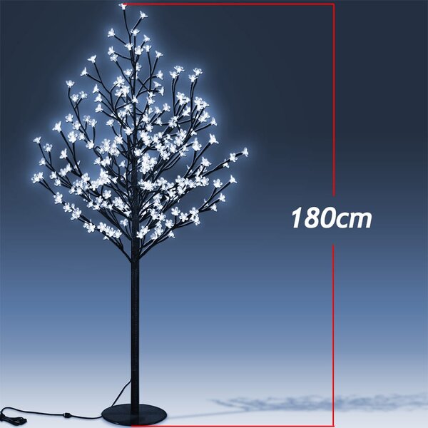 Monzana Svietiaci strom ČEREŠŇA do interiéru aj exteriéru, 180cm, modrá