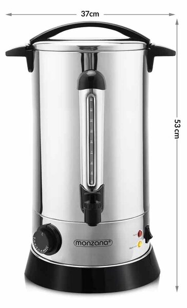 Monzana Varič na víno/čaj COZY, 20l, strieborná