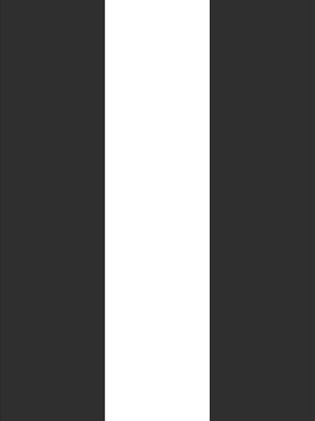 Cierno biela vliesová pruhovana tapeta 139111, Black & White, Esta
