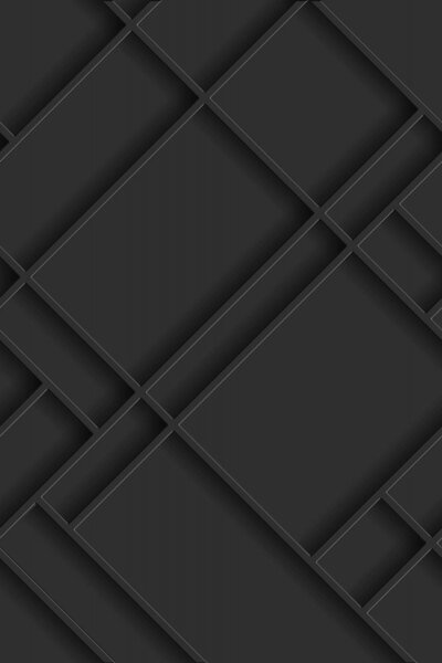 Vliesová 3d fototapeta čierny panel 158937, 200x300cm, Black & White, Esta