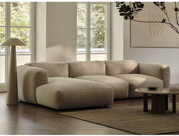Zelená modulárna rohová pohovka (ľavý roh) Martina – Micadoni Home
