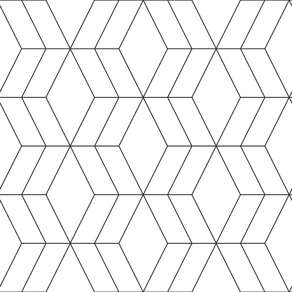 Čiernobiela geometrická vliesová tapeta 139149, Black & White, Esta