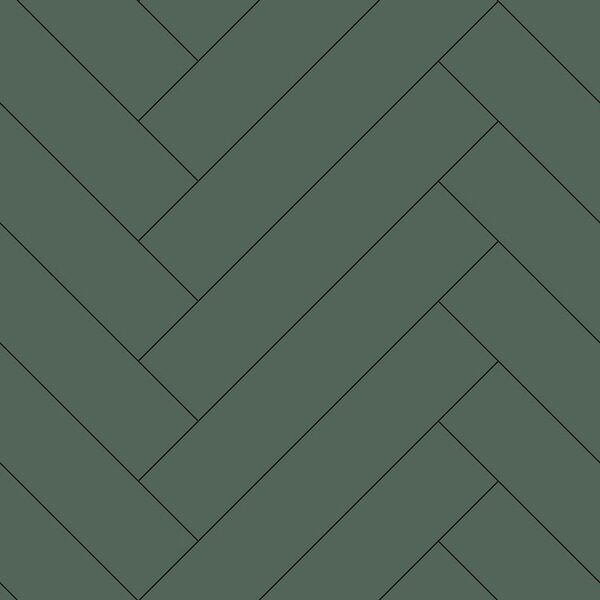 Tmavo zelená vliesová tapeta s parketovým vzorom 139222, Art Deco, Esta