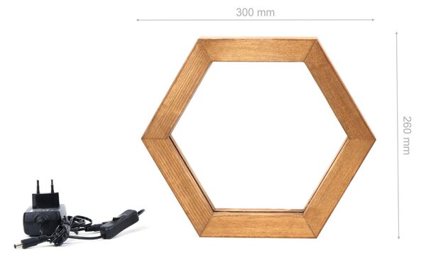 ASIR Stolová lampa KN07 hnedá