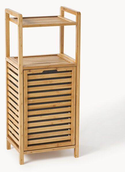 Kúpeľňový regál's košom na bielizeň Kit