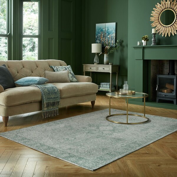 Flair Rugs , Kusový koberec Manhattan Antique Green, 120x170, zelená, obývacia izba