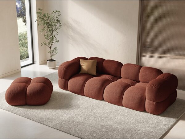 Pohovka v tehlovej farbe 250 cm Loretto – Cosmopolitan Design