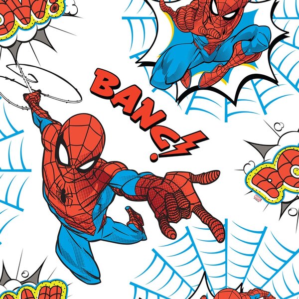 Superfresco Easy, Papierová komiksová tapeta 108553, Spider Man POWL, Kids @ Home 6, rozměry 0,52 x 10 m