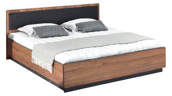 NovýNábytok.sk Manželská posteľ 160x200 cm Protegidas P13 (čierna). Akcia -14%. Vlastná spoľahlivá doprava až k Vám domov. 1137248