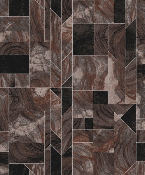 Mramorovaná geometrická vliesová tapeta na stenu, SPI701, Spirit of Nature, Khroma by Masureel