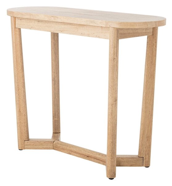 Konzolový stolík z kaučukového dreva v prírodnej farbe 35x100 cm Serrone – Bloomingville