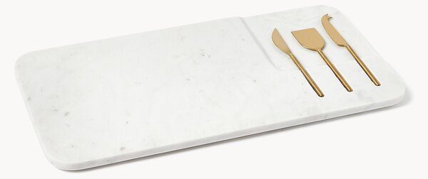 Servírovací tanier's nožmi na syr Jaya, 4 ks