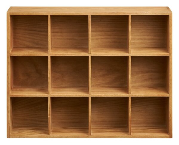 Poschodová polica v dekore duba v prírodnej farbe 11 cm Soria – House Nordic