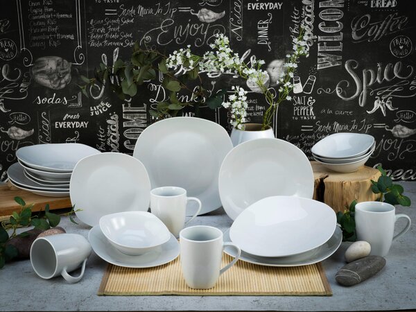 KOMBINOVANÝ SERVIS, 20-dielne, porcelán Creatable - Online Only bytové doplnky, Online Only