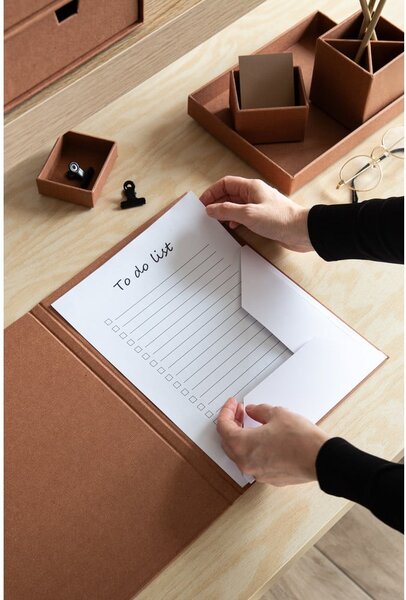 Kartónový organizér na dokumenty Paulina Restore Paper Laminate A4 – Bigso
