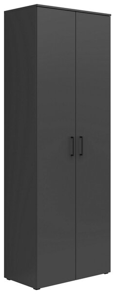VIACÚČELOVÁ SKRIŇA, grafitová, 70/195/40 cm Carryhome - Skrine do chodby
