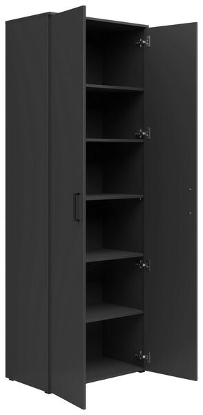 VIACÚČELOVÁ SKRIŇA, grafitová, 70/195/40 cm Carryhome - Skrine do chodby
