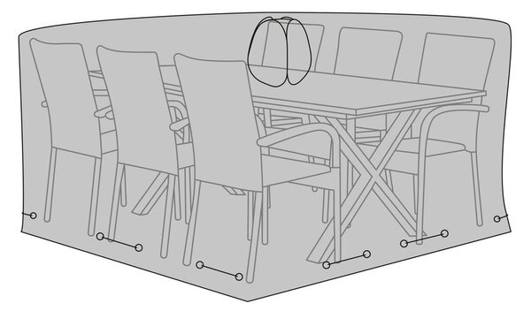 Ochranný obal pre záhradný stôl 235x155x95 cm – House Nordic
