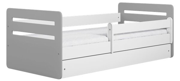Kocot kids Detská posteľ Tomi sivá, variant 80x140, bez šuplíků, bez matrace