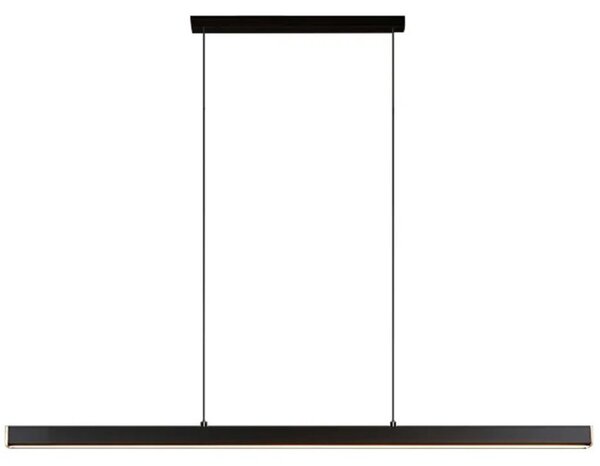 Toolight Toolight, LED stropné svietidlo 100cm, 15W, APP1448-CP, čierna matná, OSW-03900