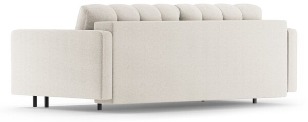 Krémová rozkladacia/s úložným priestorom pohovka 222 cm Bali – Cosmopolitan Design