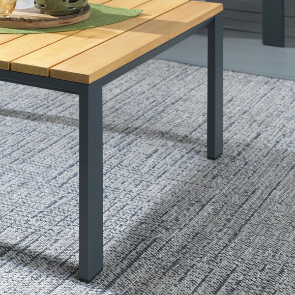 STÔL NA TERASU, drevo, kov, 65/65/40 cm Ambia Garden - Online Only záhrada, Online Only