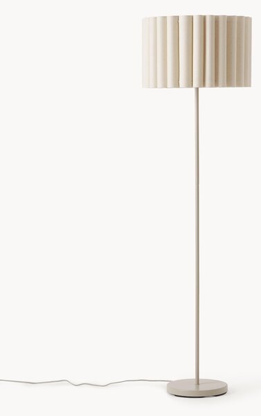 Stojacia lampa z ľanu Lucina