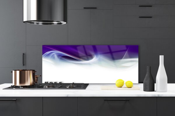 Sklenený obklad Do kuchyne Abstrakcia umenie 125x50 cm