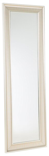 Závesné zrkadlo na stenu zlaté 51 x 141 cm rám zo syntetického materiálu moderná glamour spálňa obývacia izba