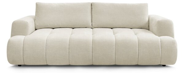 Béžová rozkladacia/s úložným priestorom pohovka 251 cm Fuji – Bobochic Paris