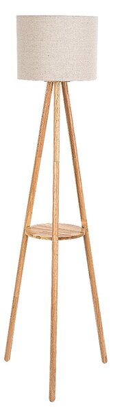 Stojacia lampa 1x E27 drevo, béžová IP20 Rabalux TREVIA 74108