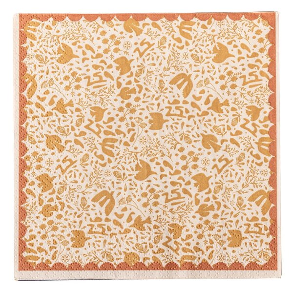 Papierové obrúsky v súprave 20 ks 33x33 cm Anniversary – Bloomingville