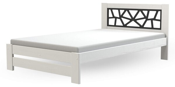 DL Jednolôžková posteľ 120x200 Kosma - biela