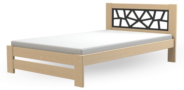DL Jednolôžková posteľ 120x200 Kosma - borovica