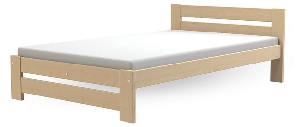 Jednolôžková drevená posteľ 120x200 Marika - borovica