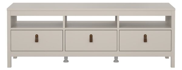 Sivobéžový TV stolík 151x54x38 cm Madrid – Tvilum