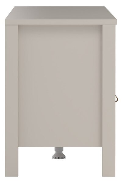 Sivobéžový TV stolík 151x54x38 cm Madrid – Tvilum