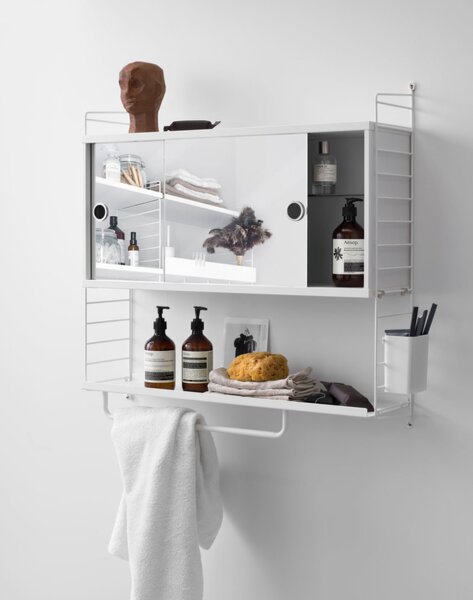 String Nástenný panel String Wall 50 x 30, 2 ks, white
