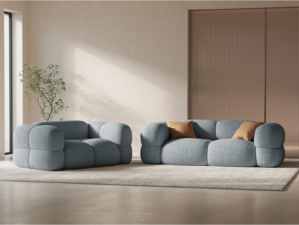 Svetlomodrá pohovka 180 cm Loretto – Cosmopolitan Design