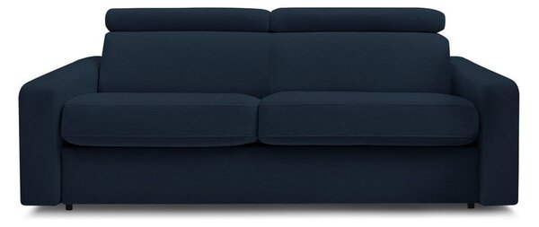 Tmavomodrá rozkladacia pohovka 195 cm Monaco – Bobochic Paris