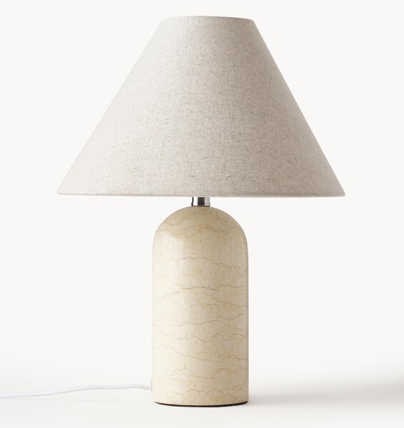 Stolová lampa's mramorovým podstavcom Gia