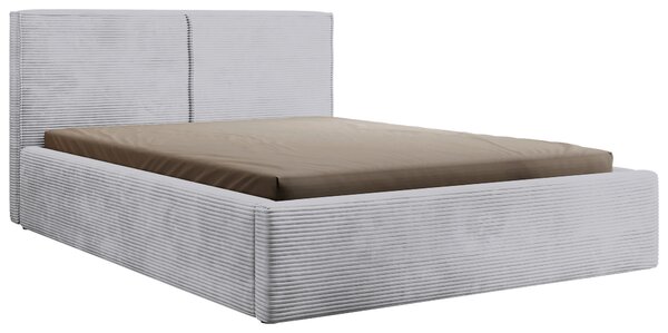 ČALÚNENÁ POSTEĽ, 140/200 cm, svetlosivá P & B - Online Only spálne, Online Only