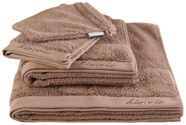 UTERÁK PRE HOSTÍ, 30/50 cm, taupe Bio:Vio - Kúpeľňový textil
