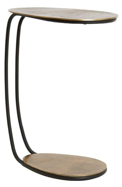 Kovový odkladací stolík 27x43 cm Marsh – Light & Living