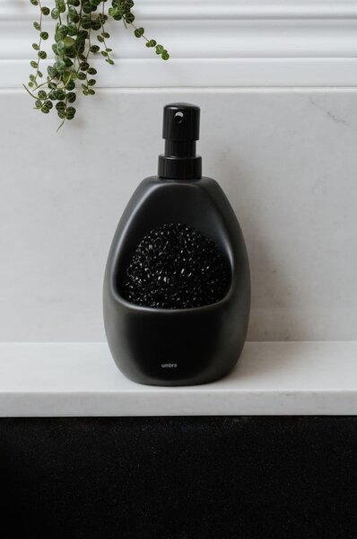 Čierny keramický dávkovač mydla 590 ml Joey – Umbra