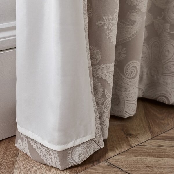 Béžové závesy v súprave 2 ks zo žakára 168x229 cm Opulent Jacquard – Catherine Lansfield