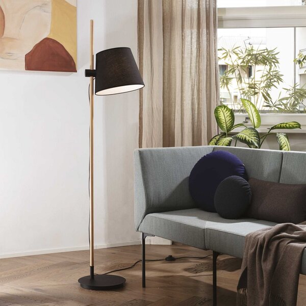 Ideal Lux 272245 stojace svietidlo Axel pt1 1x60W | E27 - káblový spínač, biela