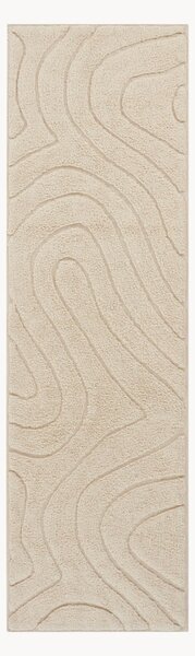 Bavlnený koberec's reliéfnou štruktúrou Shiv